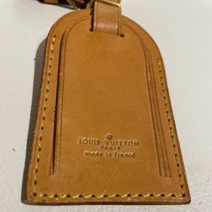 Louis Vuitton luggage tag